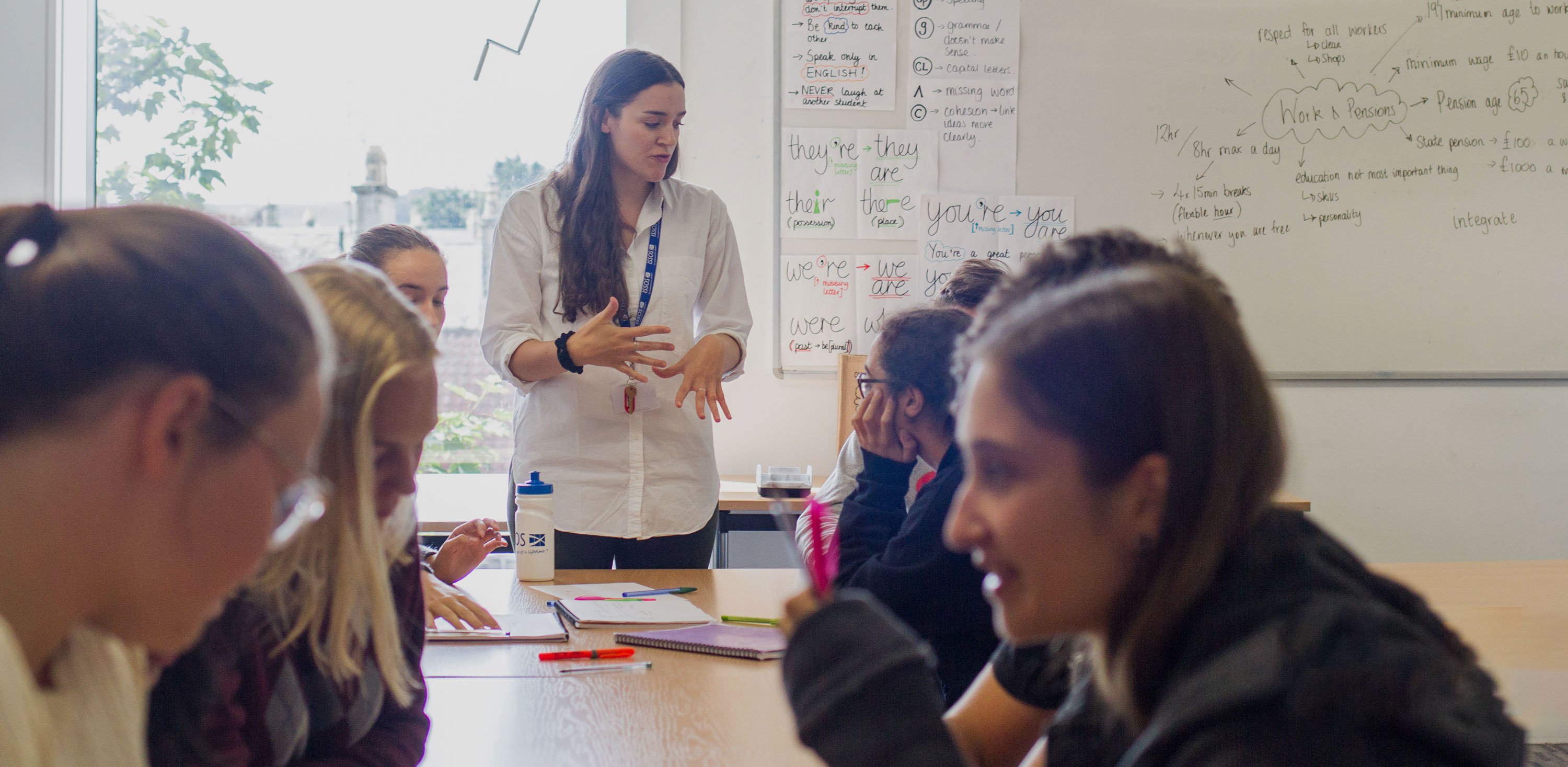 english class summer school